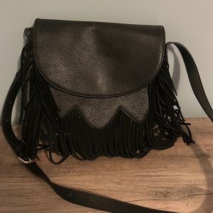 Sole society fringe crossbody bag